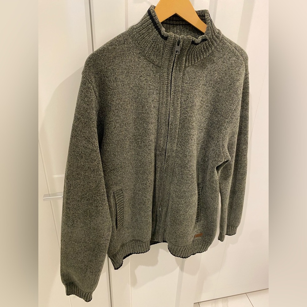 Buffalo David Bitton Zippered Front Sweater